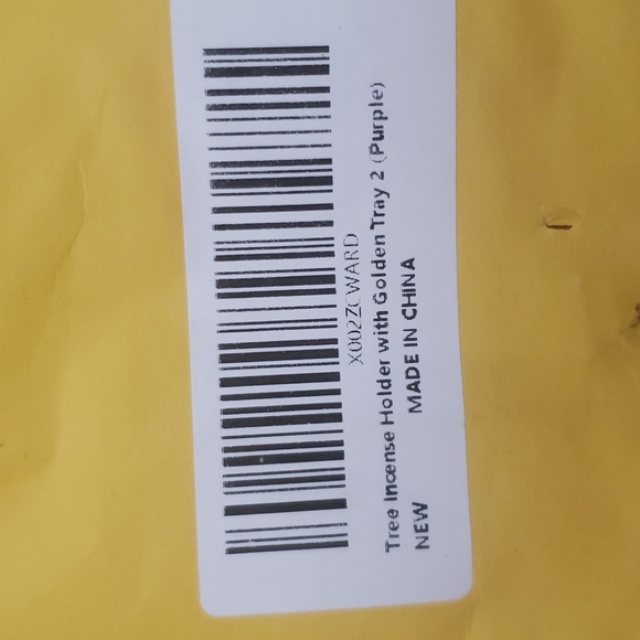 Crystal Tree Incense Holder for Sticks, Money Tree Purple - Picture 5 of 5